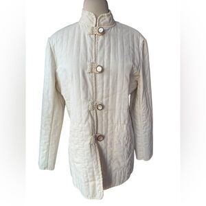 1950s/60s Handmade Quilted Button Down Blazer